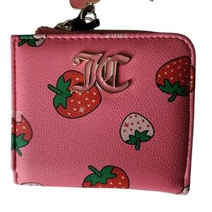 Juicy Couture Small Pink Strawberry🍓 Lemonade 🍋Wallet